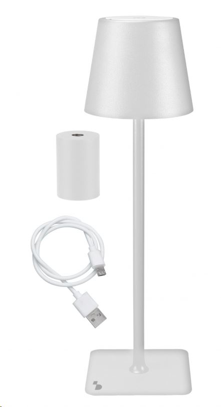 Beper P201UTP112 asztali lámpa USB töltéssel fehér Beper P201UTP112 asztali lámpa USB töltéssel fehér