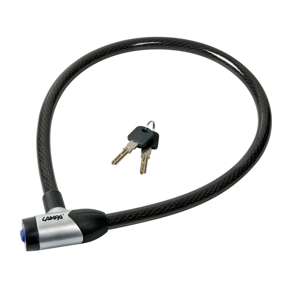 Lampa motoros kábelzár, lakat 15mm/80cm (0193720)