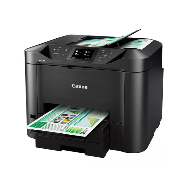 CANON Tintasugaras MFP 4in1 MAXIFY MB5450, A4, FF 24 k/p, SZ 15,5 k/p, 600x1200dpi, duplex, USB/LAN/WiFi, ADF