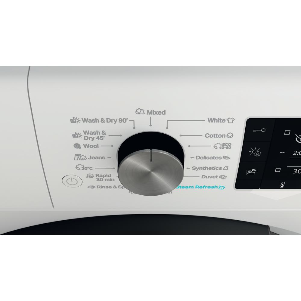 Whirlpool FFWDD 1076258 BV EU Elöltöltős mosó- és szárítógép  – 10 kg, 1600 ford./perc, B Energiaosztály,  6. Érzék technológia
