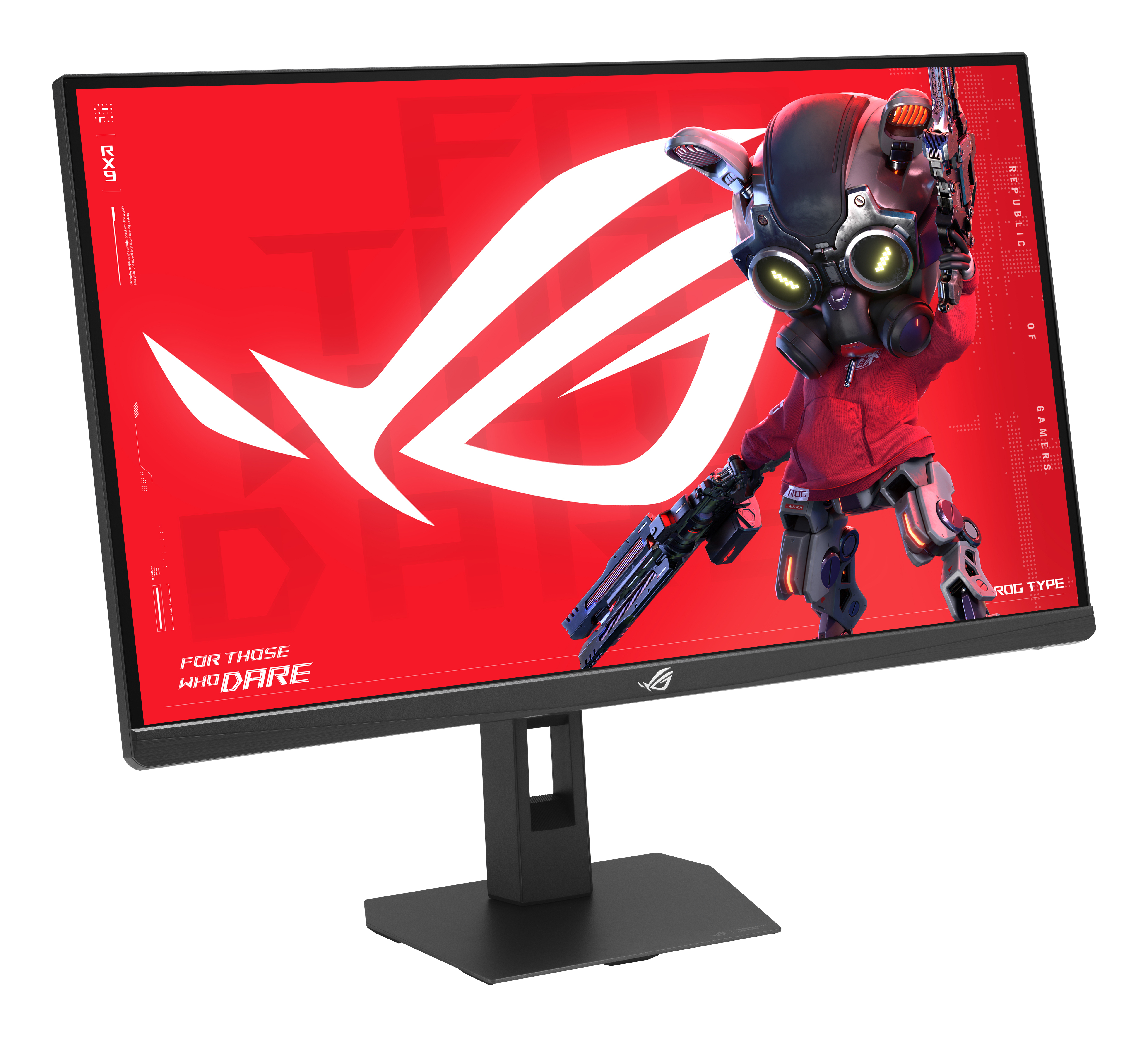Asus 27" ROG Strix  XG27AQNGV Monitor - 2560x1440, QHD, LED, IPS, 360Hz, 1ms, FreeSync, G-Sync, Pivot, Gamer, Fekete