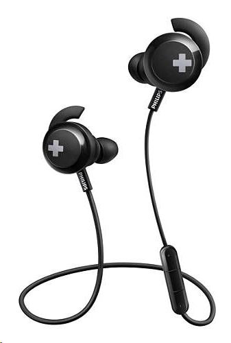 Philips SHB4305BK/00 Bass+ Bluetooth mikrofonos fülhallgató fekete Philips SHB4305BK/00 Bass+ Bluetooth mikrofonos fülhallgató fekete