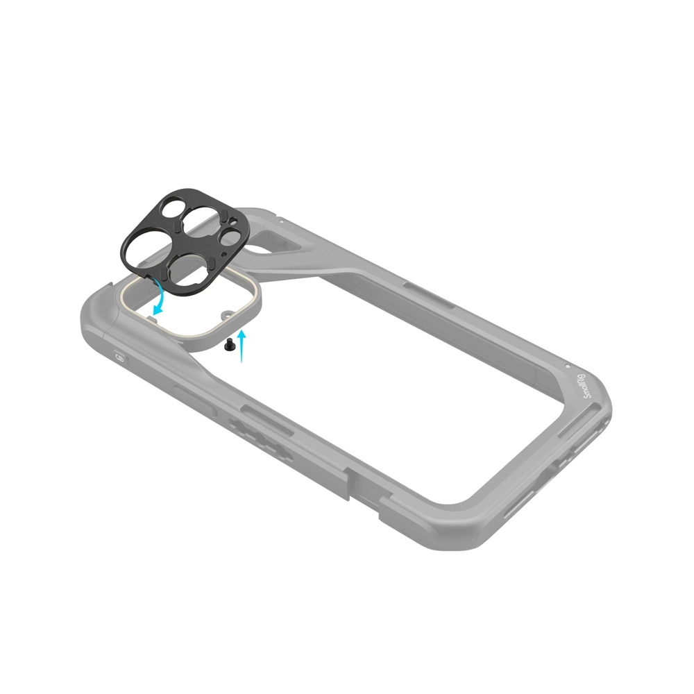 SmallRig T-Series Lens Back Mount Plate for iPhone 15 Pro Max/ 15 Pro Cage 4399