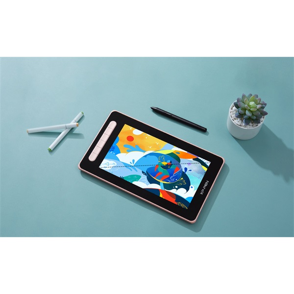 XP-PEN  Artist 10 2nd gen.  10" IPS 5080 LPI Grafikus kijelző Fekete