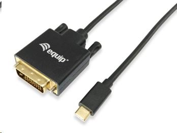 Equip 133468 USB Type-C -> DVI-D Dual-Link kábel 1,8m Equip 133468 USB Type-C -> DVI-D Dual-Link kábel 1,8m