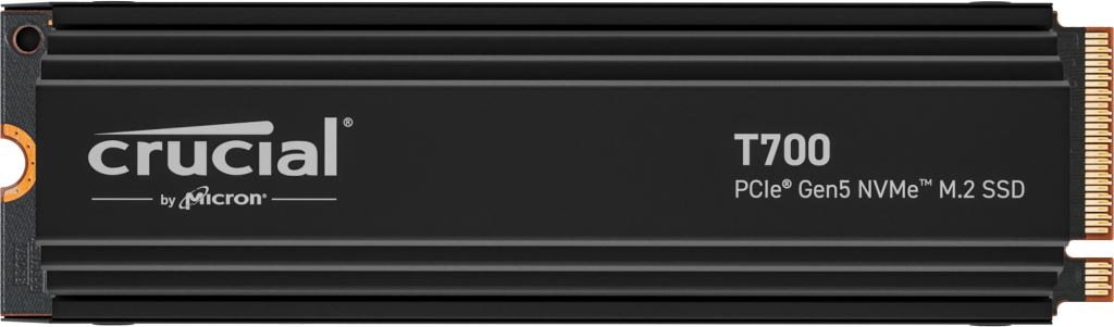 Crucial 2TB M.2 2280 NVMe T700 with heatsink SSD