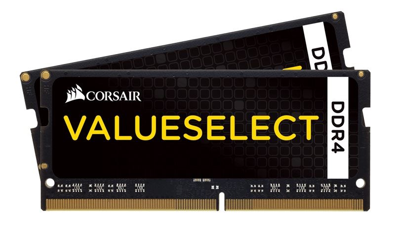Corsair 16GB DDR4 2133MHz Kit (2x8GB) SODIMM Value Select Memória