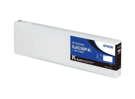 Epson SJIC30P(K) tintapatron ColorWorks C7500G címkenyomtatóhoz fekete (C33S020639) Epson SJIC30P(K) tintapatron ColorWorks C7500G címkenyomtatóhoz fekete (C33S020639)
