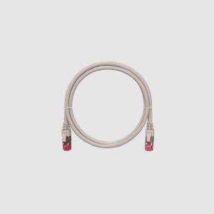 Nikomax Patch kábel S/FTP CAT6a LSOH, 0,5m, szürke