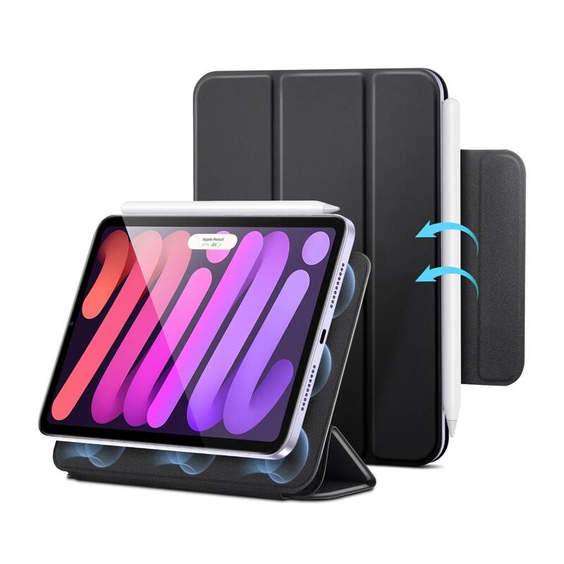ESR Rebound mágneses tok iPad mini 6/A17 Pro készülékhez Fekete 