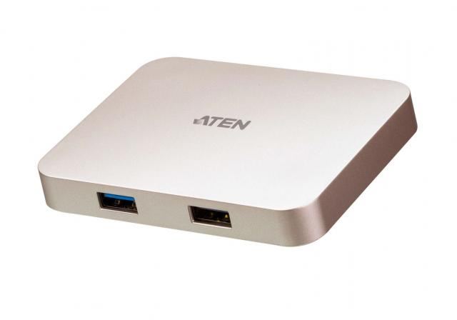 ATEN USB-C 4K Ultra Mini Gaming Dock notebook dokkoló (UH3235)