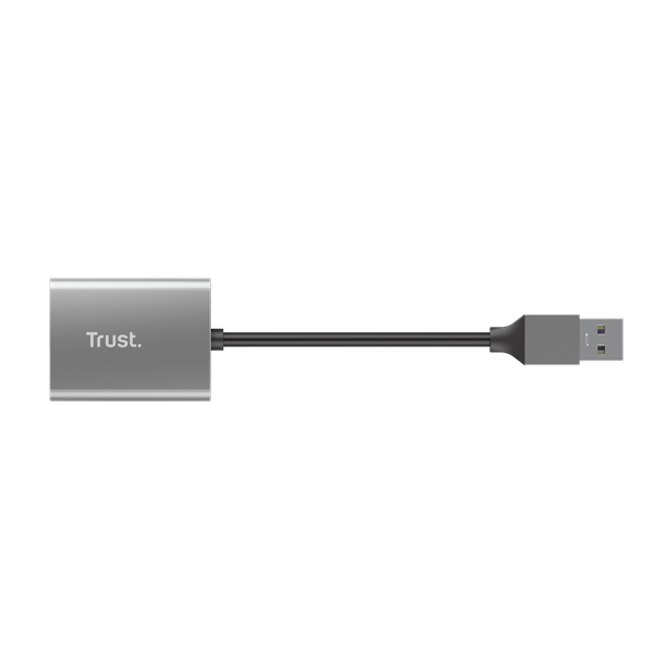 Trust 24135 Dalyx Fast USB3.2 microSD/SD kártyaolvasó Trust 24135 Dalyx Fast USB3.2 microSD/SD kártyaolvasó