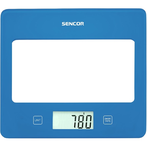 Sencor SKS 5032BL konyhai mérleg kék