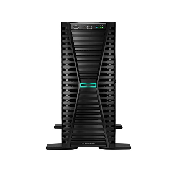 HPE P70279-421 ProLiant ML110 Gen11 4514Y 2.0GHz 16-core 1P 32GB-R MR408i-o 8SFF 1000W RPS EMEA Server