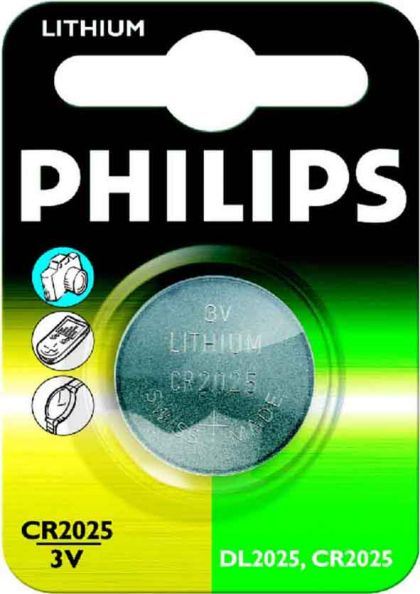Philips gombelem CR2025/01B Lithium Philips gombelem CR2025/01B Lithium