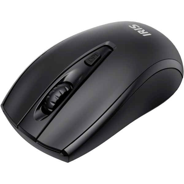 IRIS E-24 vezeték nélküli egér fekete