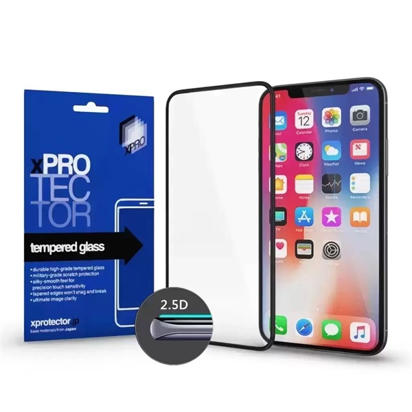 XPRO 128859 iPhone 15 Pro Tempered Glass 0.33 Full 2.5D üveg kijelzővédő fólia XPRO 128859 iPhone 15 Pro Tempered Glass 0.33 Full 2.5D üveg kijelzővédő fólia