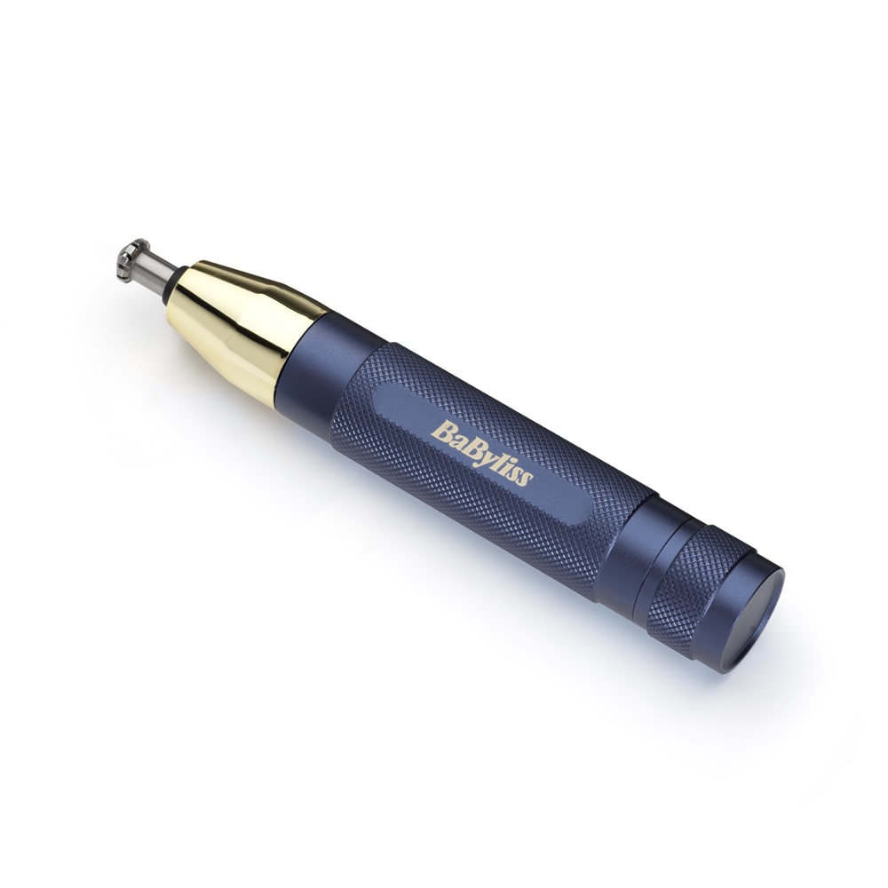 BaByliss E112E Super X-Metal Series Orr- és fülszőrzetnyíró szemöldök trimmerrel Kék