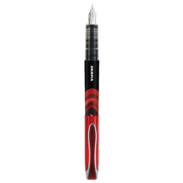 Zebra Fuente 0,6mm piros eldobható töltőtoll Zebra Fuente 0,6mm piros eldobható töltőtoll
