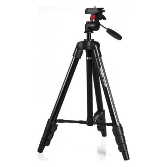 Rollei Compact Traveler Star S1 (DIGI 3400) állvány 3D fejjel + hordzsák, fekete
