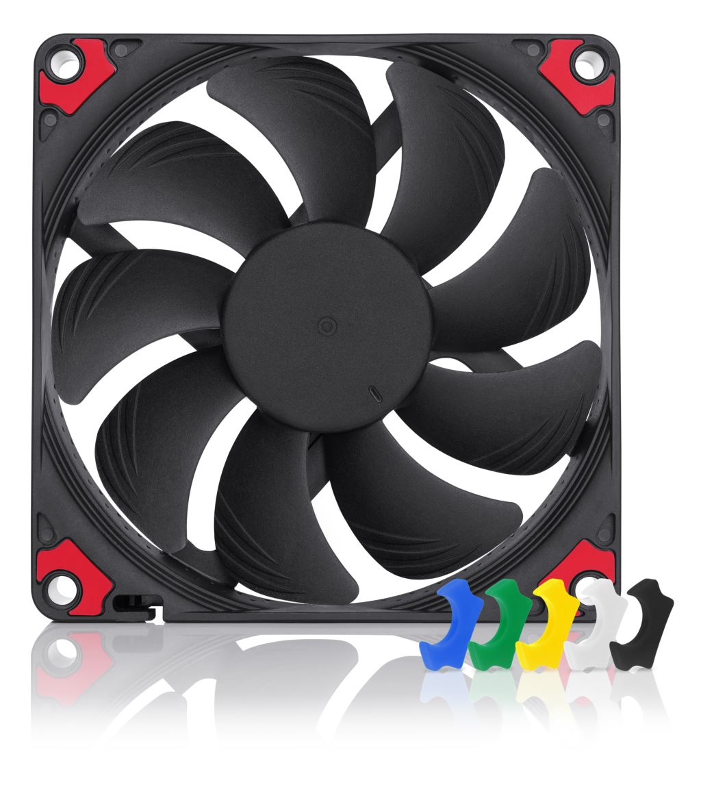 Noctua NF-A9x14 HS-PWM chromax.black.swap hűtő ventilátor 9cm Noctua NF-A9x14 HS-PWM chromax.black.swap hűtő ventilátor 9cm
