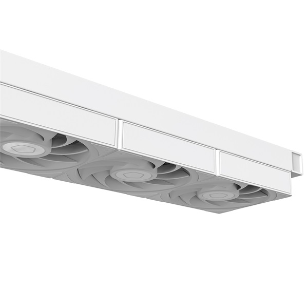 ID-Cooling CPU Water Cooler - FX360 LCD PE WHITE (34.3dB; max.150,78 m3/h; 3x12cm, fehér)
