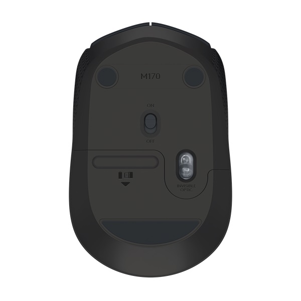 Logitech B170 vezeték nélküli USB egér fekete (910-004798)