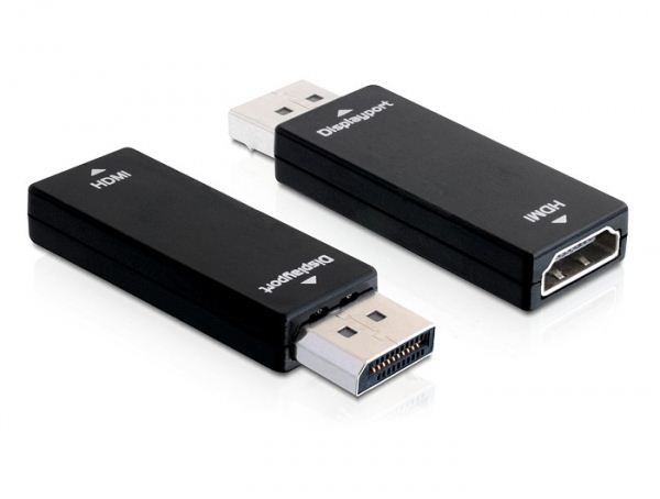 Delock DL65258 Display port male -> HDMI female adapter Delock DL65258 Display port male -> HDMI female adapter