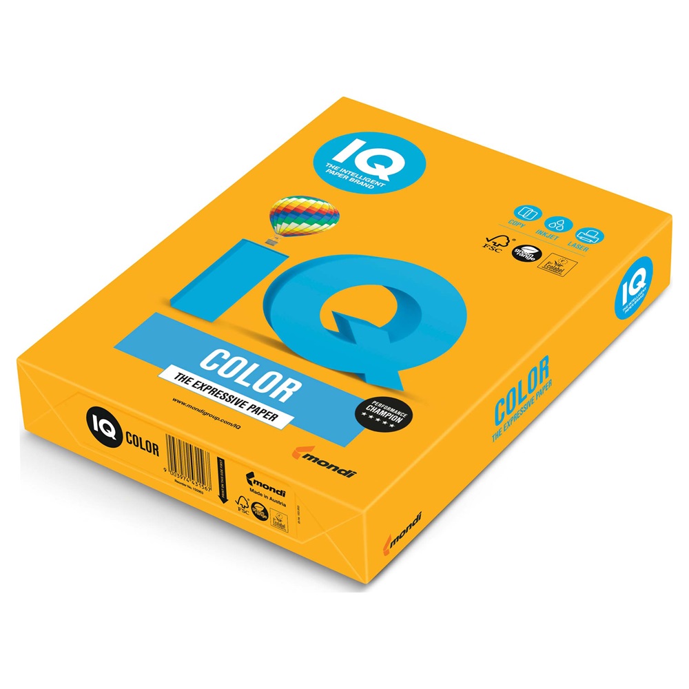 Mondi Másolópapír, színes, A4, 80g.  AG10 500ív/csomag, trend arany