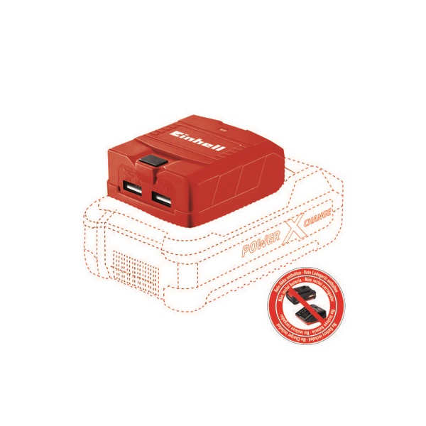 Einhell 4514120 PXC TC-CP 18 Li USB-Solo akku és töltő nélkül USB töltő Einhell 4514120 PXC TC-CP 18 Li USB-Solo akku és töltő nélkül USB töltő