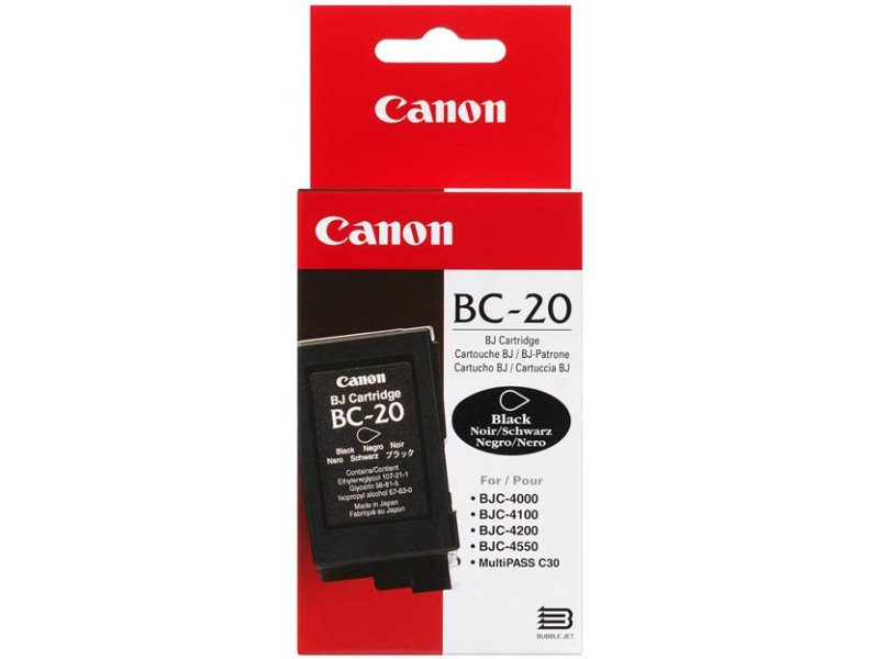Canon BC-20 fekete tintapatron Eredeti