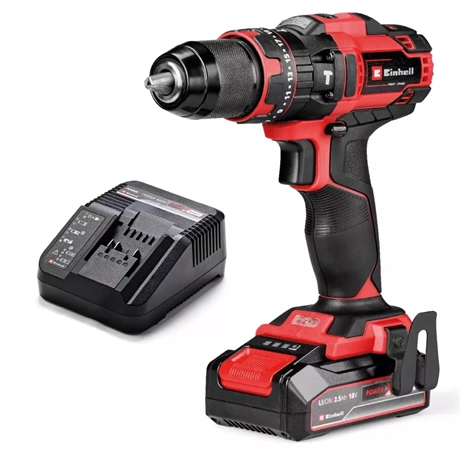 Einhell TE-CD 18/44 Li-i (1x2,5 Ah) Akkumulátorral és töltővel, Akkus ütvefúró-csavarozó