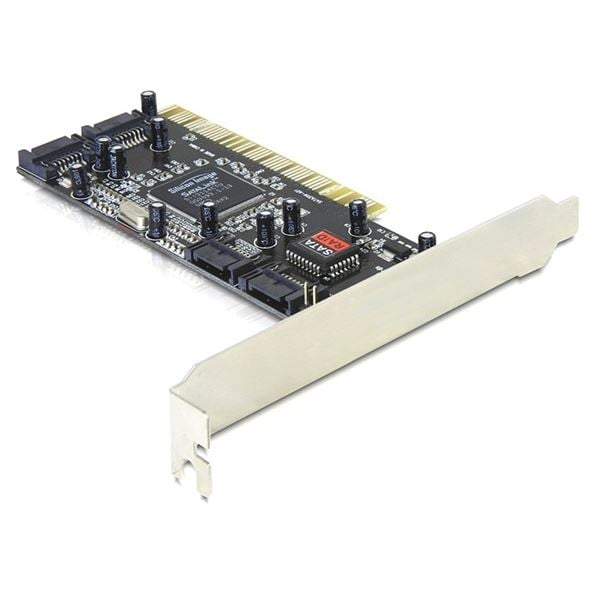 BlackBird 4x SATA bővítő kártya PCI (BH1294) BlackBird 4x SATA bővítő kártya PCI (BH1294)