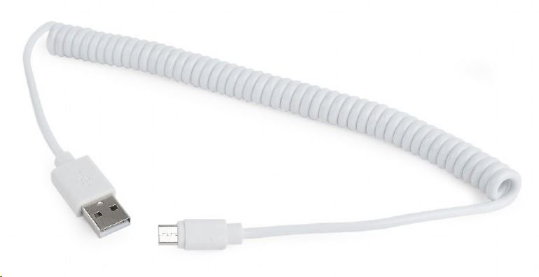Gembird Cablexpert USB 2.0 --> micro-USB 1.8m tekercs kábel, fehér (CC-MUSB2C-AMBM-6-W) Gembird Cablexpert USB 2.0 --> micro-USB 1.8m tekercs kábel, fehér (CC-MUSB2C-AMBM-6-W)