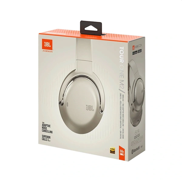 JBL Tour One M2 CPG Bluetooth zajszűrős fejhallgató Pezsgő