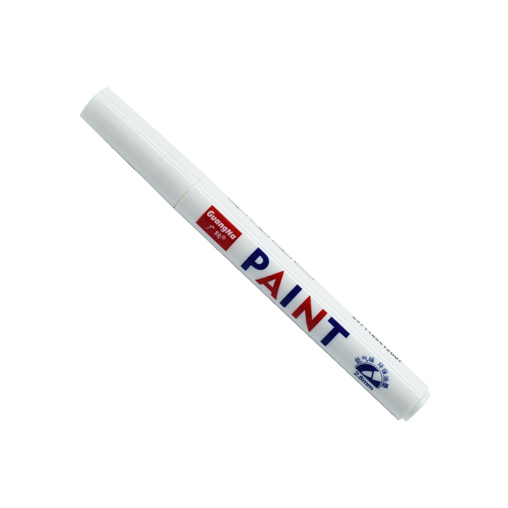 King Garl Lakkmarker 2-3mm, kerek fehér (205352)