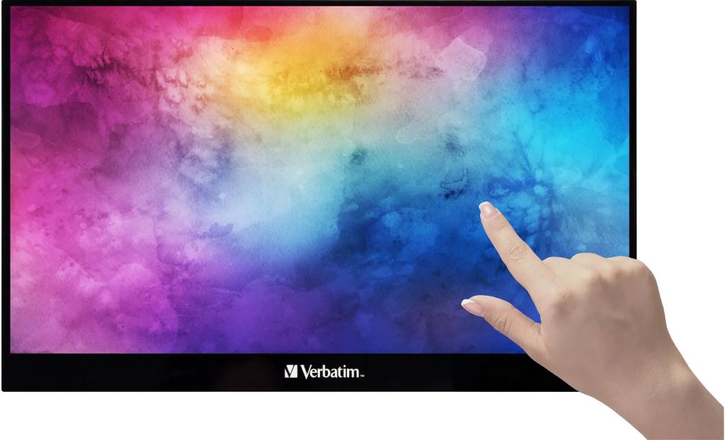 Verbatim PMT-17 17.3" hordozható érintőképernyős LCD monitor  
