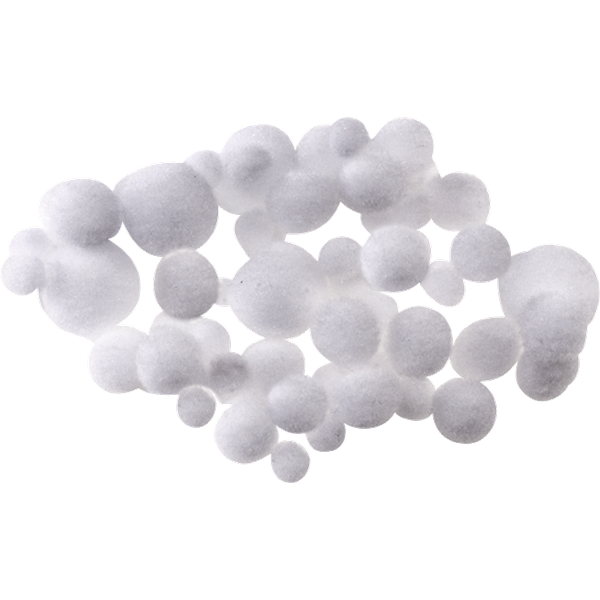 Knorr Prandell fehér 8-20 mm 100 db/csomag pompom Knorr Prandell fehér 8-20 mm 100 db/csomag pompom