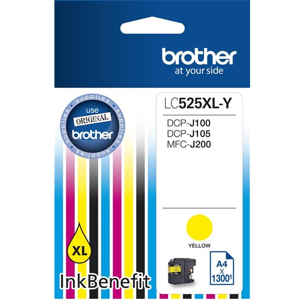 Brother LC525XL-Y sárga tintapatron Brother LC525XL-Y sárga tintapatron