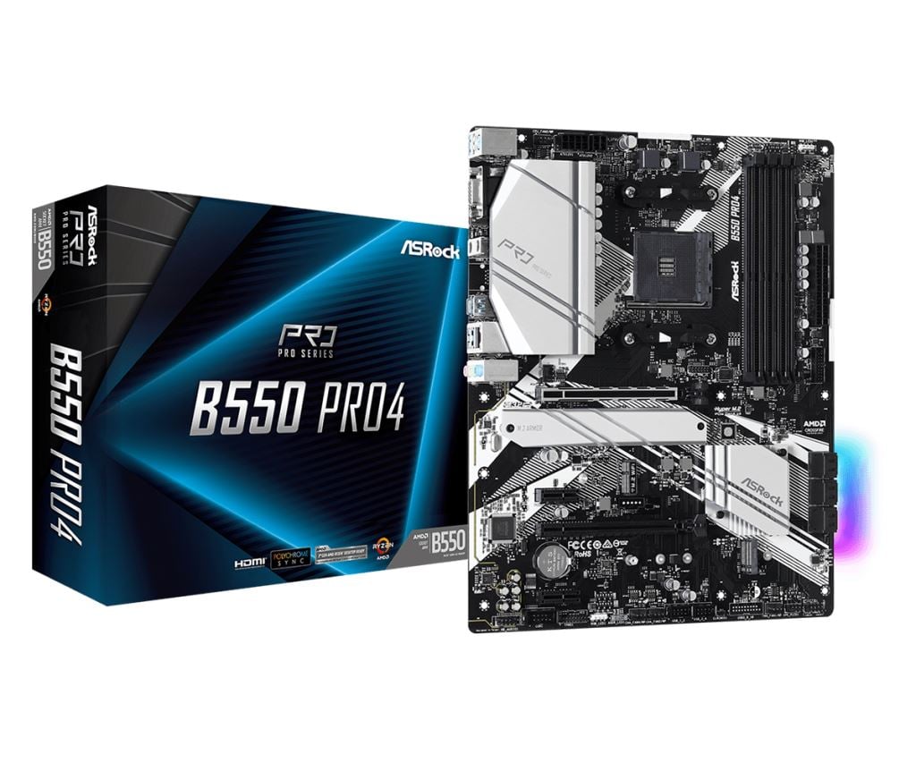 ASRock B550 Pro4 alaplap ASRock B550 Pro4 alaplap