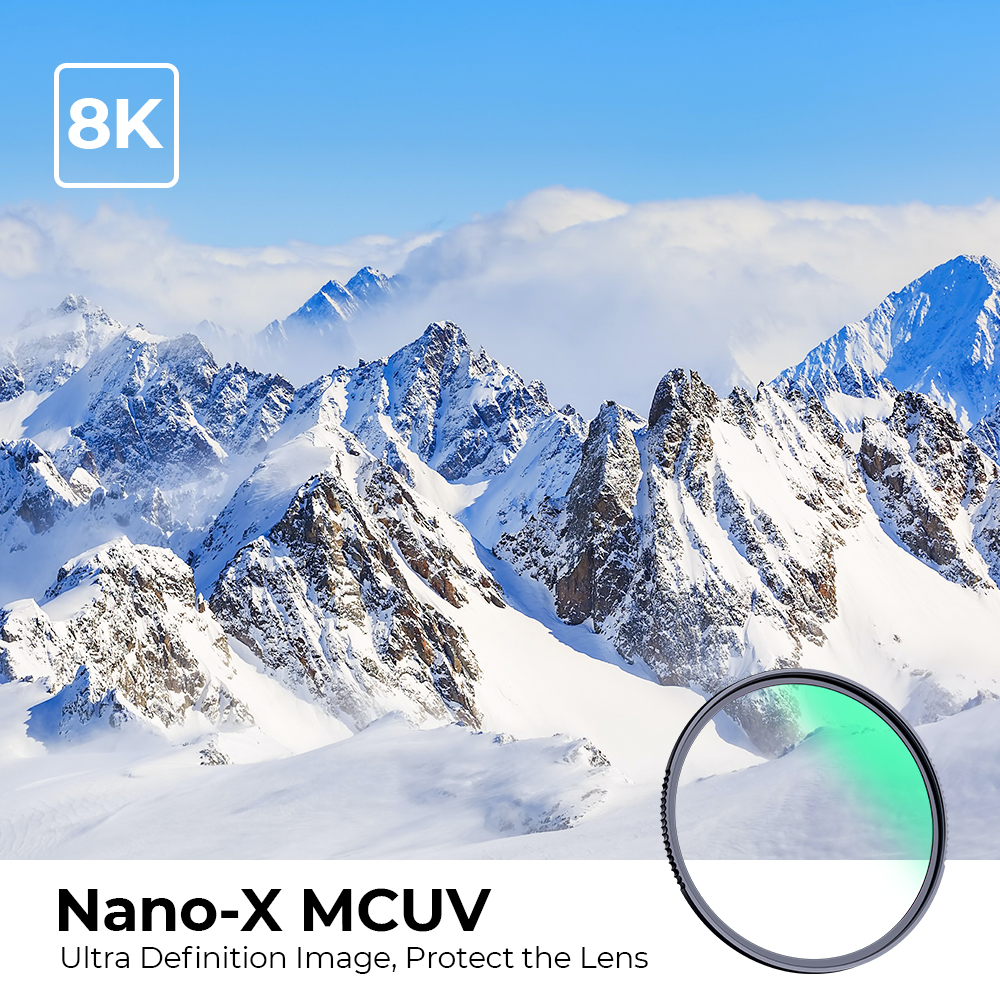 K&F Concept NANO-X series, B270, HD, MCUV szűrő, vízlepergető, karcálló, 67mm