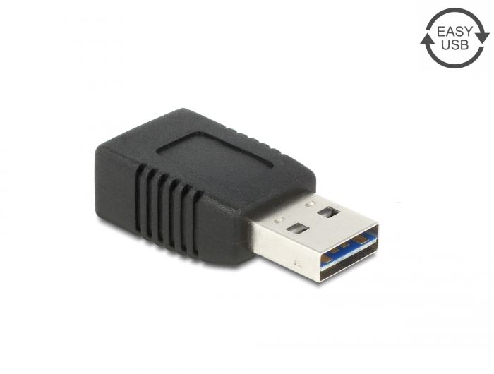 Delock EASY-USB 2.0-A apa - USB 2.0-A anya adapter (65520)