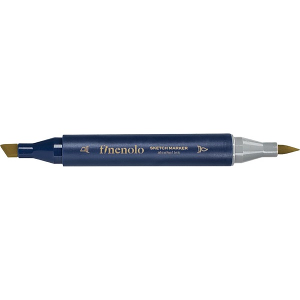 Deli Finenolo 41 - Olive Green kétvégű permanent ART marker Deli Finenolo 41 - Olive Green kétvégű permanent ART marker