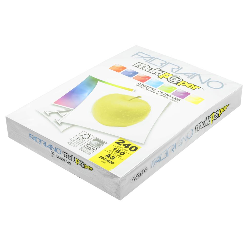 Fabriano Másolópapír, digitális A3, 240g.   150ív/csomag (53729742)