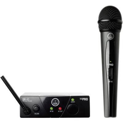 Mini vocal készlet ISM 1, AKG WMS 40 AKG ISM 1, 863 MHz, 65 - 20 000 Hz, 100 m, 30 felett h