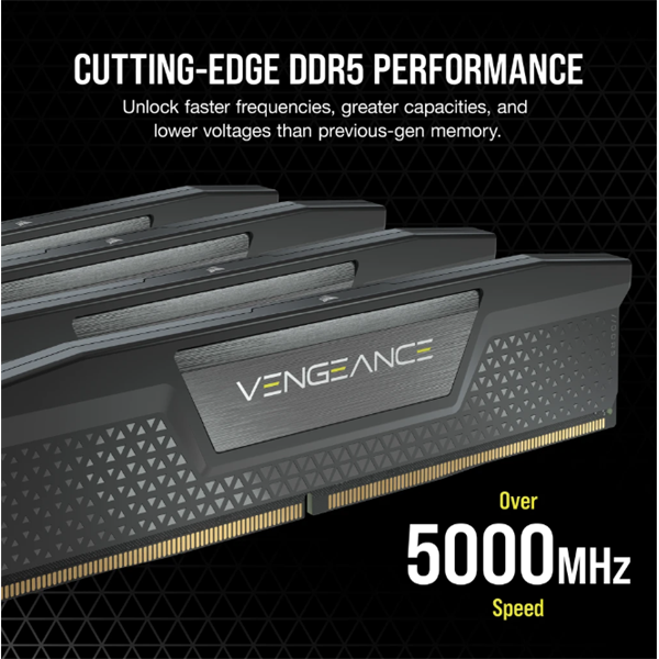 Corsair 16GB DDR5 5200MHz Kit(2x8GB) Vengeance Black