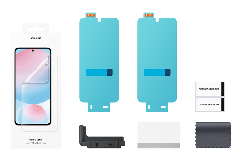 S24 FE A/R Screen Protector  Transparency