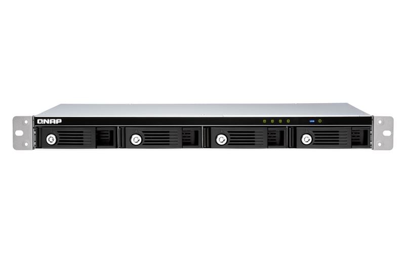 Qnap TR-004U 4x 2.5"-3.5" rackbe szerelhető RAID bővítőegység Qnap TR-004U 4x 2.5"-3.5" rackbe szerelhető RAID bővítőegység