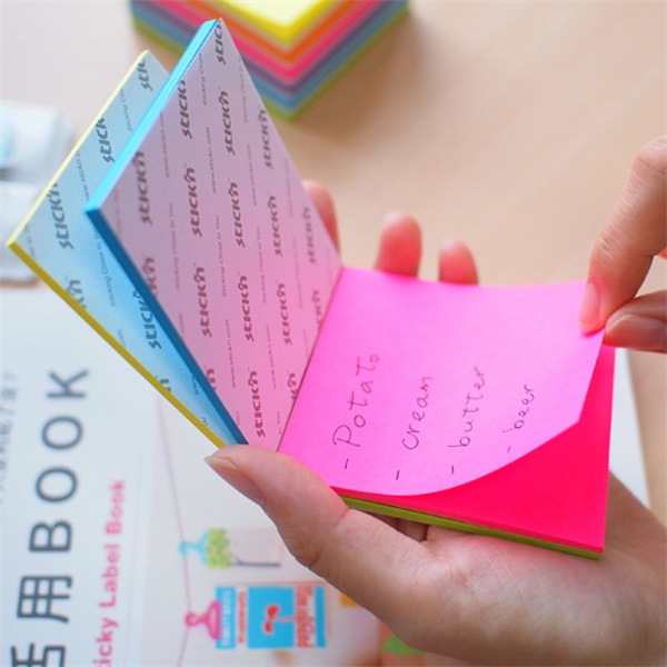 Stick`N Magic Pad 76x76mm 100 lap neon mix öntapadó jegyzettömb Stick`N Magic Pad 76x76mm 100 lap neon mix öntapadó jegyzettömb