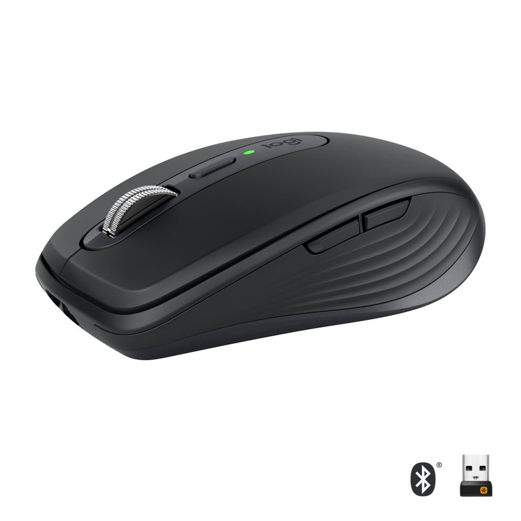 Logitech MX Anywhere 3 vezeték nélküli bluetooth egér grafitszürke (910-005988)